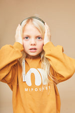 Lena Logo Sweatshirt Organic - Caramel - 2 Years