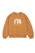 Lena Logo Sweatshirt Organic - Caramel - 2 Years