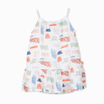 Scribble Kid Linen Dress - 2 Years