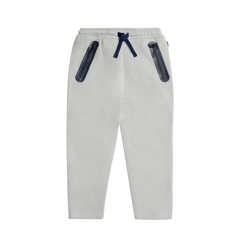 Silver Zipper Pocket Jogger - 3 Years