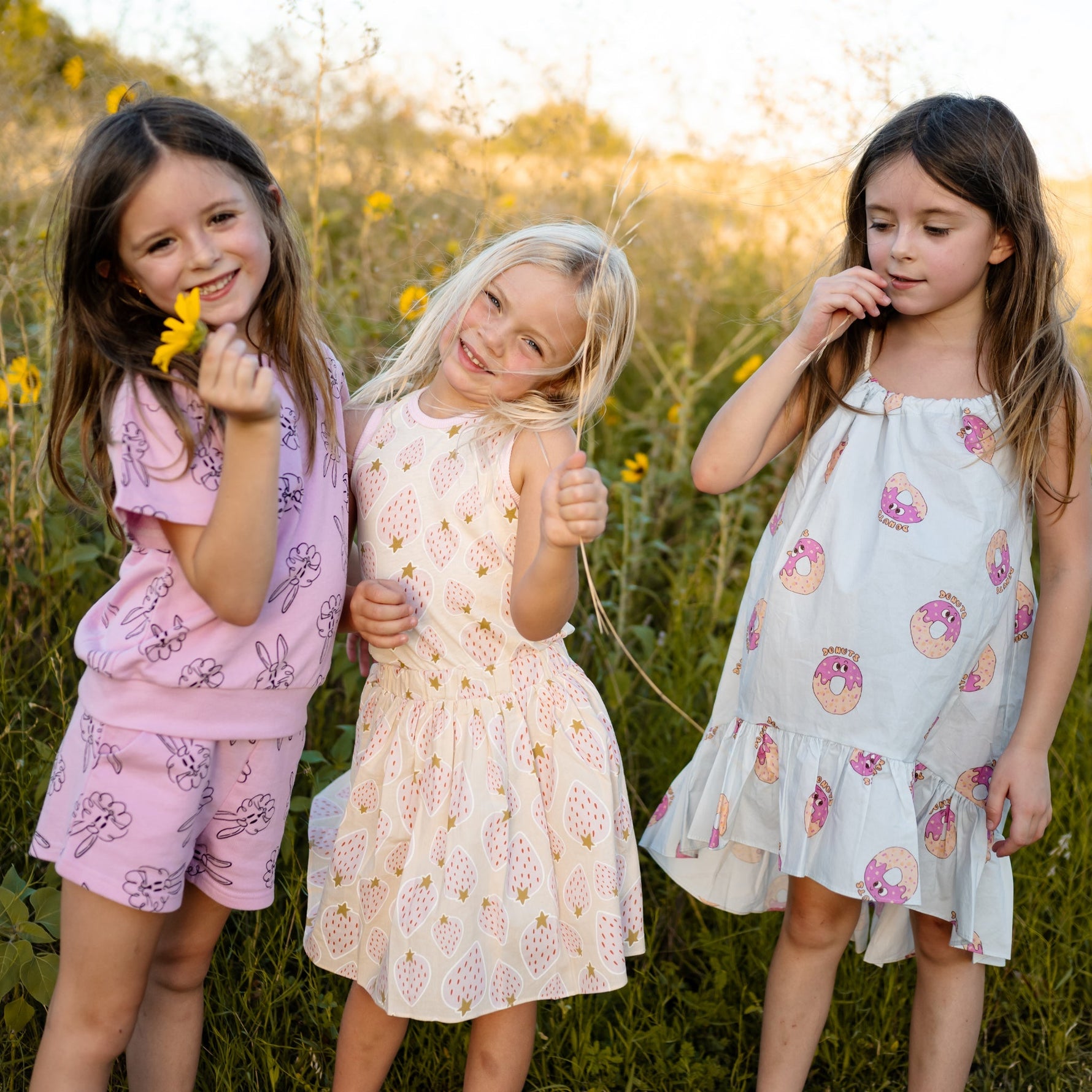 Zoey Skirt - Strawberry - 12 Months