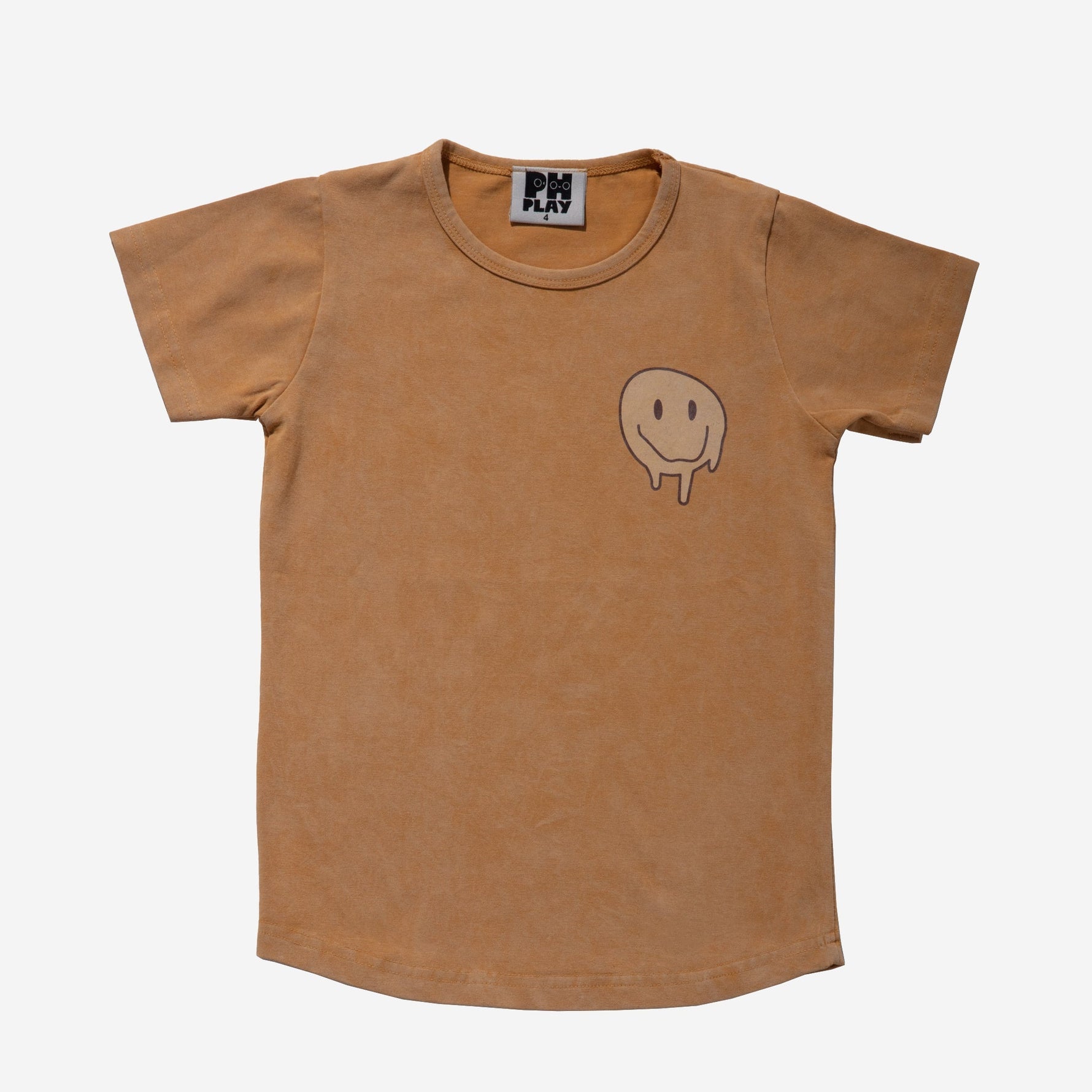 Acid Washing T-shirt - Clay