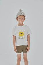 Organic Tshirt - Hello - 6 Months