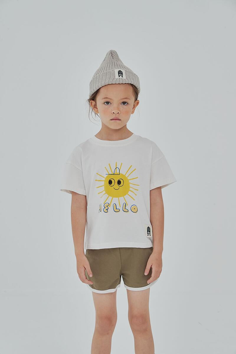 Organic Tshirt - Hello - 6 Months