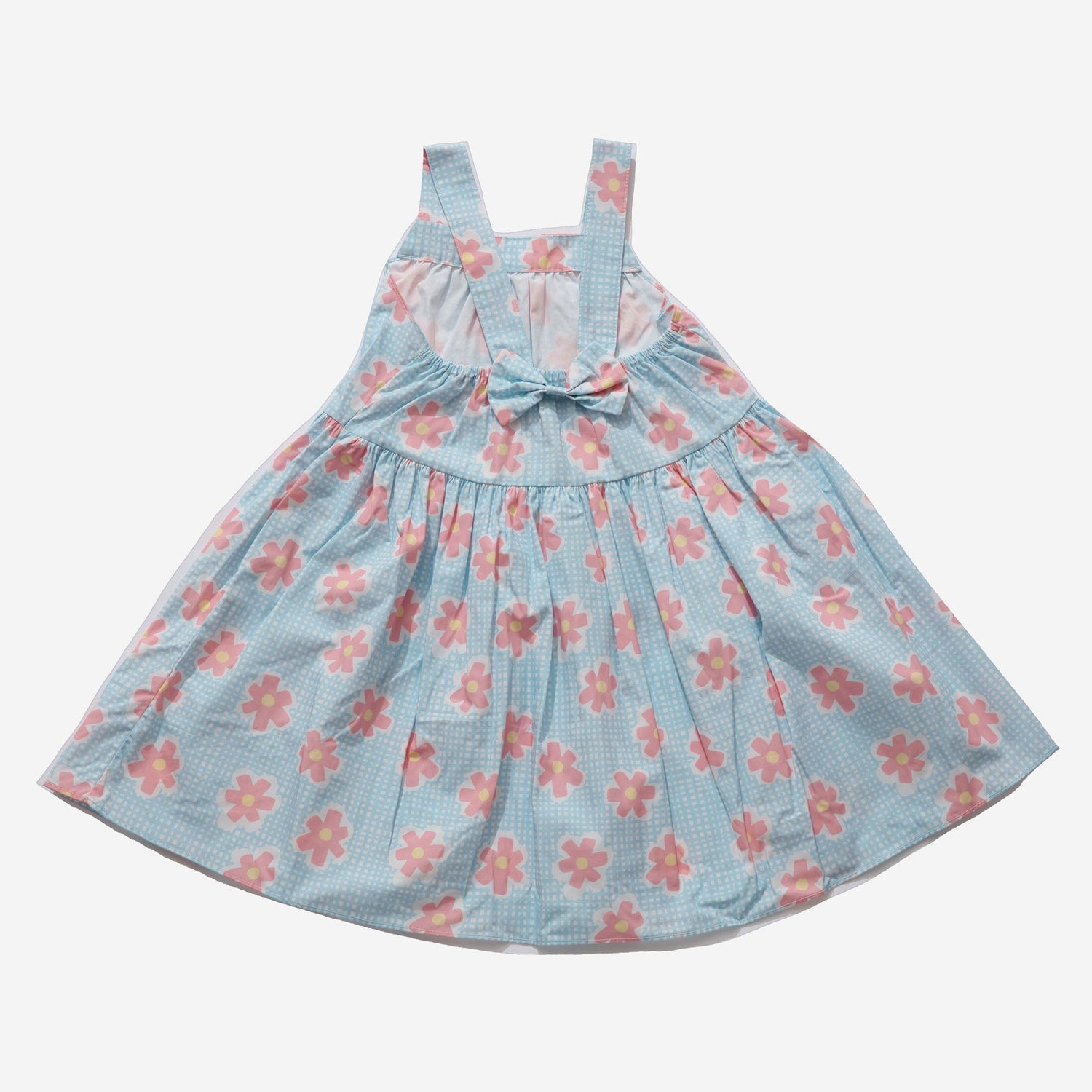 Karina Ribbon Dress - Blue - 12 Months
