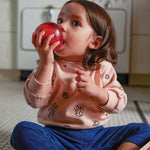 Flower Pocket Baby Jeans Embroidery - 3-6 Months