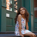 Scribble Kid Linen Dress - 2 Years