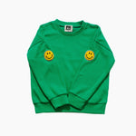 Patched Sweatshirts Set - Green - 12 Months