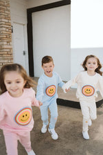 Multi Smile Sweatshirt - Pink - 12 Months