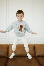 Print Sweatshirts - Sky Choco - 6 Month