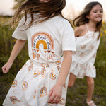 PH T-Shirts - White Rainbow - 12 Months