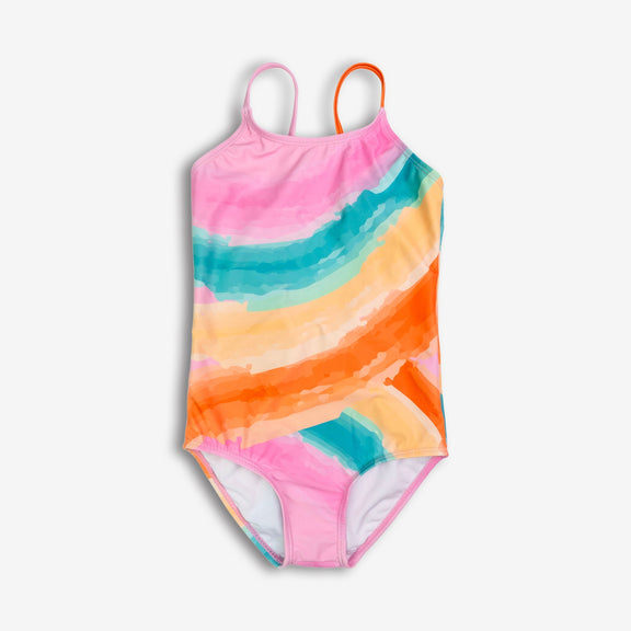 Taylor Swimsuit Brushstrokes - 2 Years