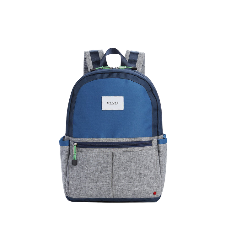 Kane Kids - Navy & Heather Grey