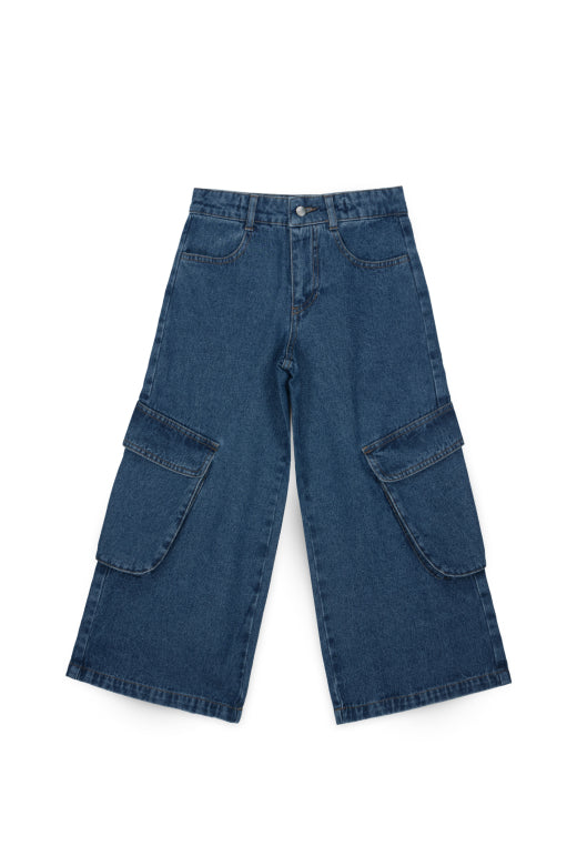 Ona Cargo Jeans - Blue - 2 Years