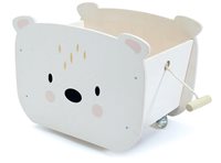 Pull Along Bear Cart