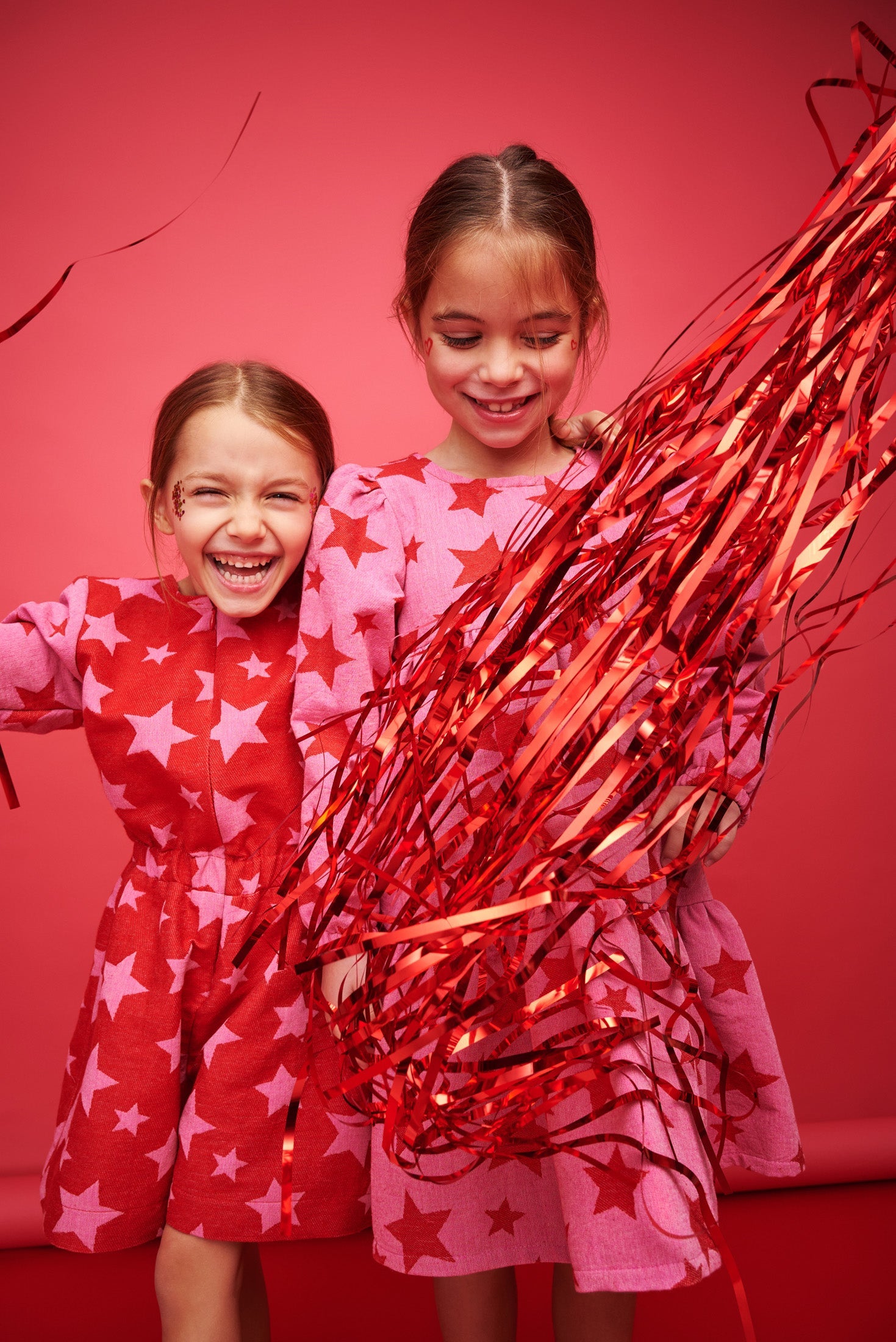 Star Loomed Three Layers Dress Kid - Pink - 1 Year