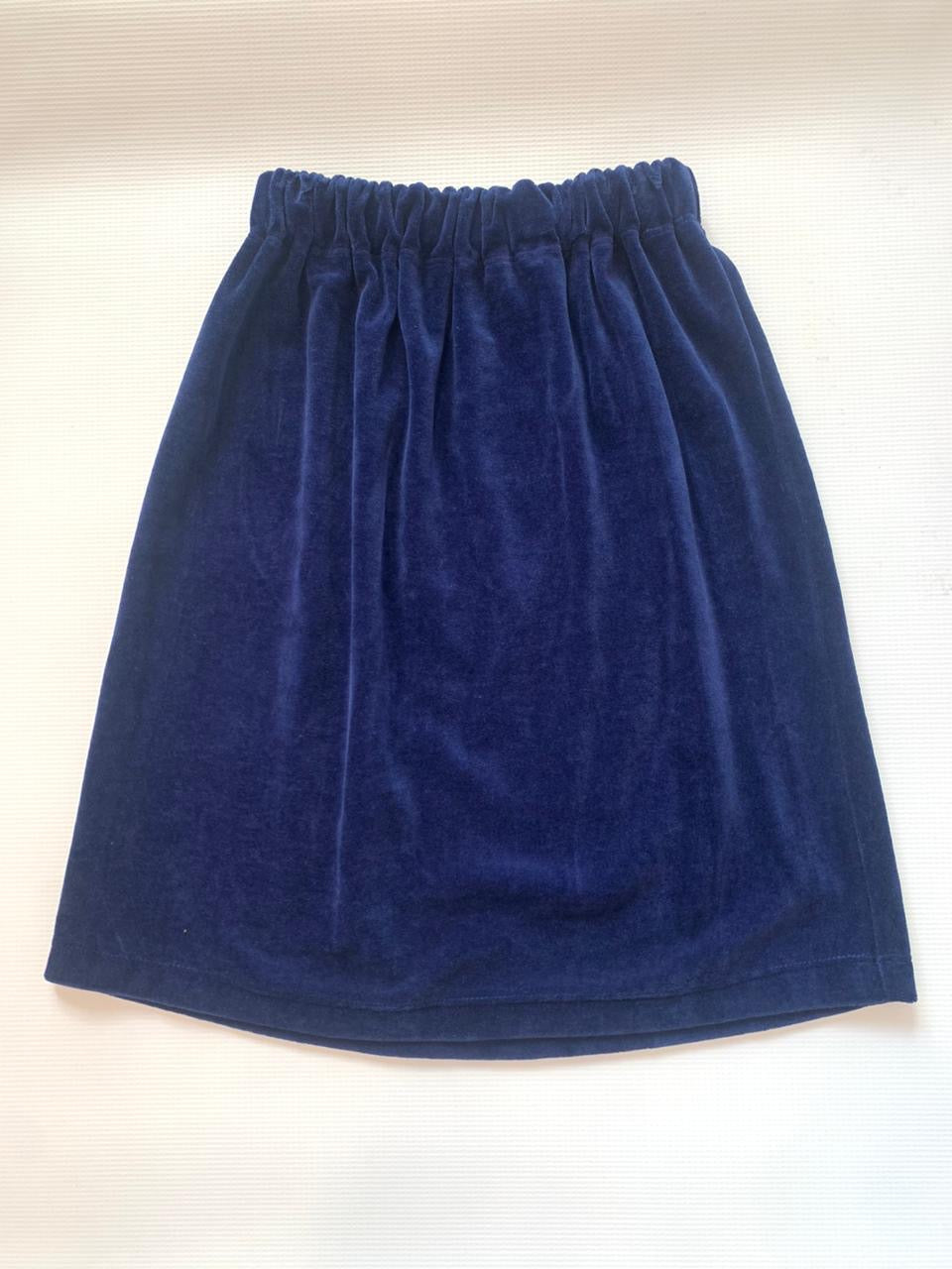 Midi Skirt - Light Navy - 7-8 Years