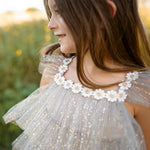 Harper Layered Dress - Gray - 6 Months