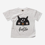 PH T-Shirt - White Hello - 18 Months