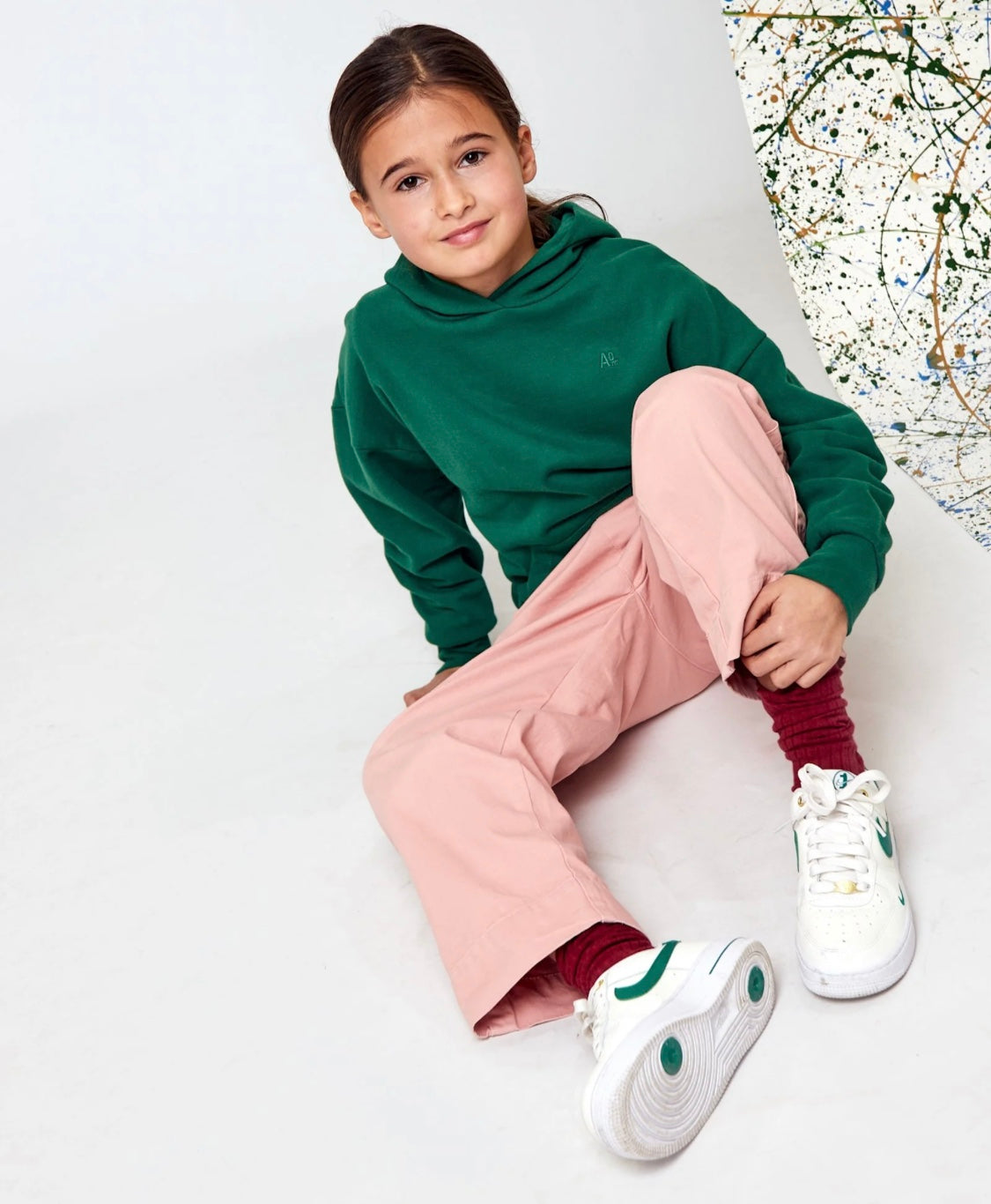 Scarlett Color Pants - Dusty Pink - 6 Years