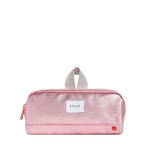 Clinton Pencil Case - Pink & Silver