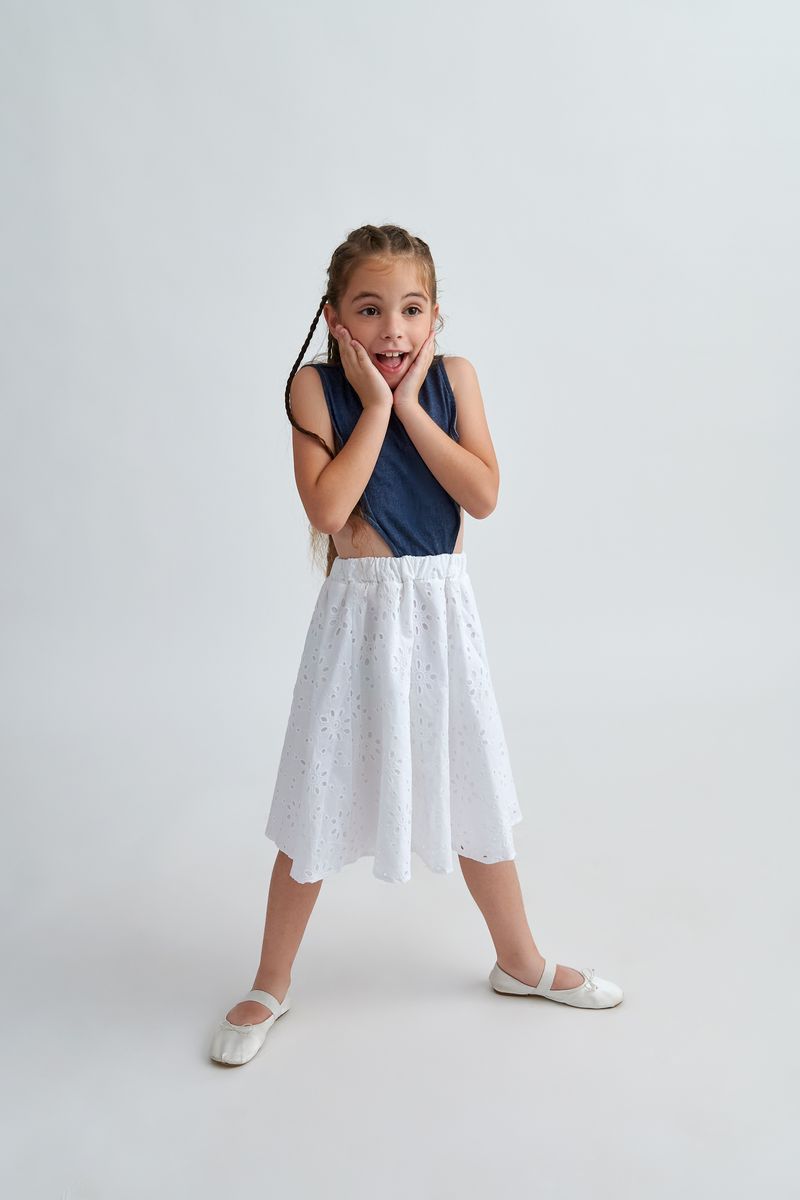 Lemon Sorbet 2 Piece Embroidery & Denim Dress - 3 Years