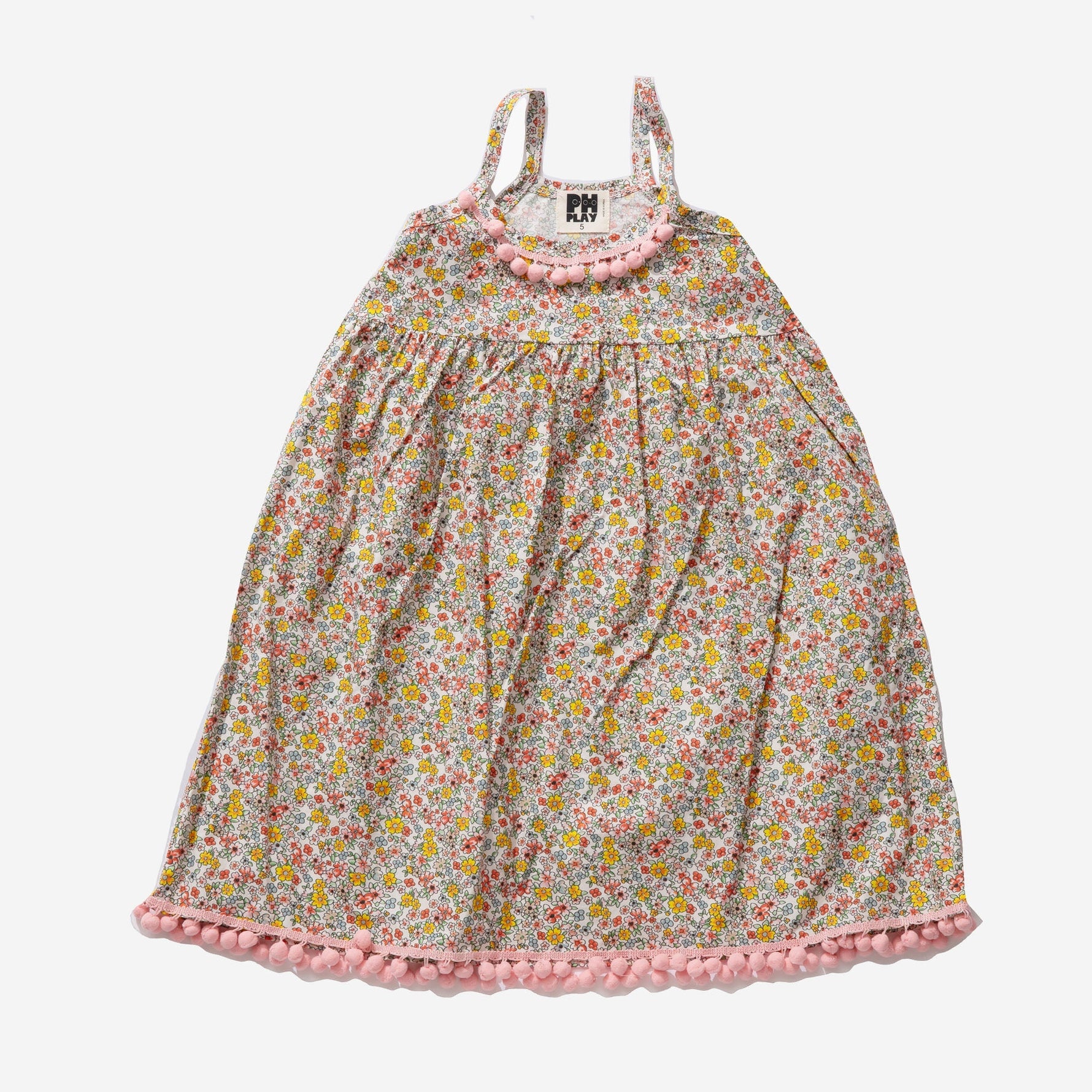 Sole Print Dress - Pink - 12 Months