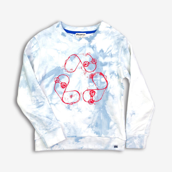 Highland Sweatshirt Sky Tie Dye - 2 Years