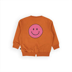 Happy Face Sweater - Pink - 9-12 Months