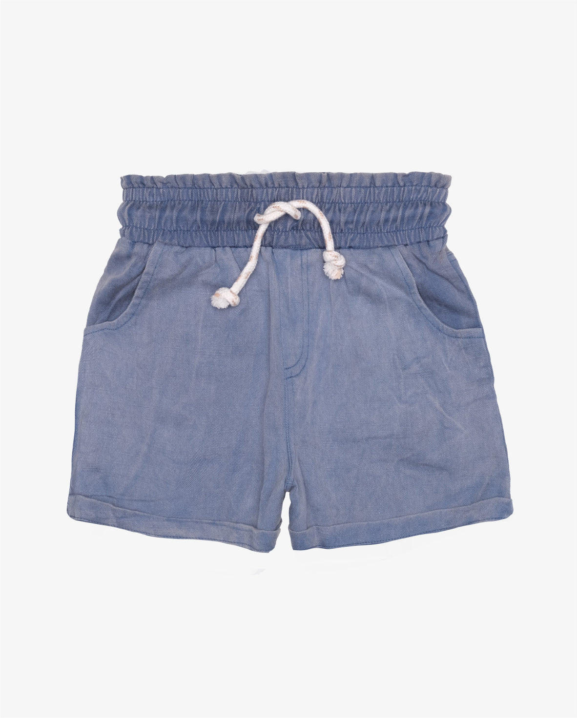 Vintage Wash Till Shorts - Blue - 2 Years