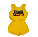 Fresh Popcorn Romper - Yellow - 12 Years