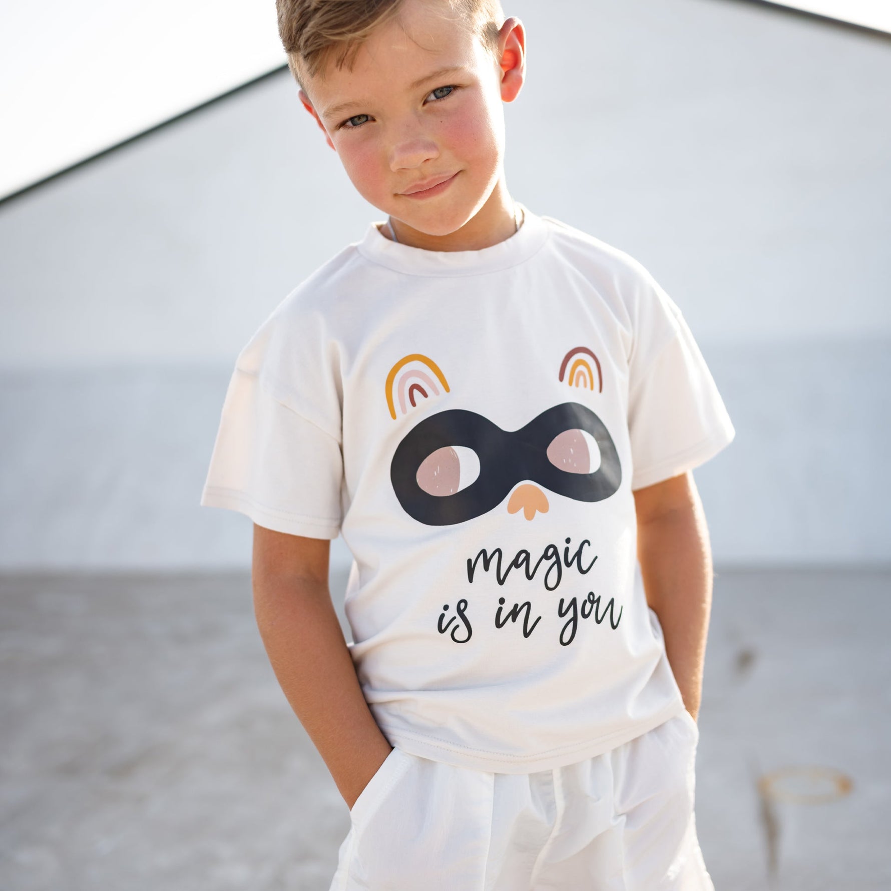 PH W Shorts - White - 12 Months