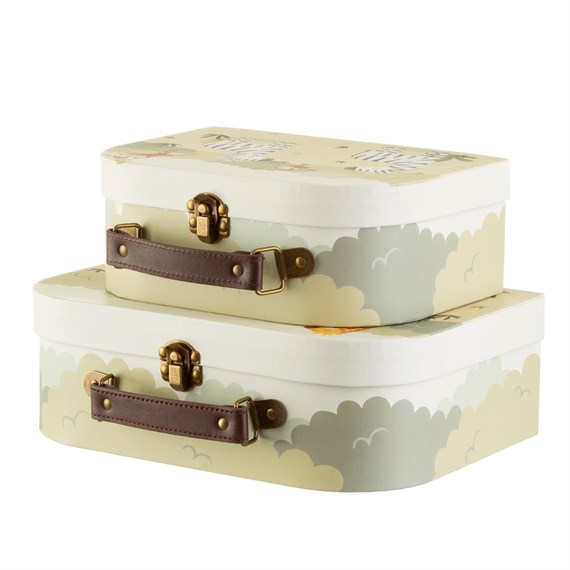 Savannah Safari Suitcases - Set of 2