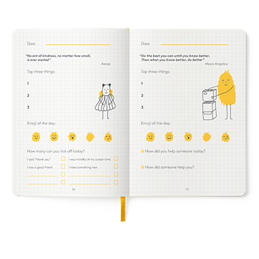 The HappySelf Journal - Ages 6-12 Years
