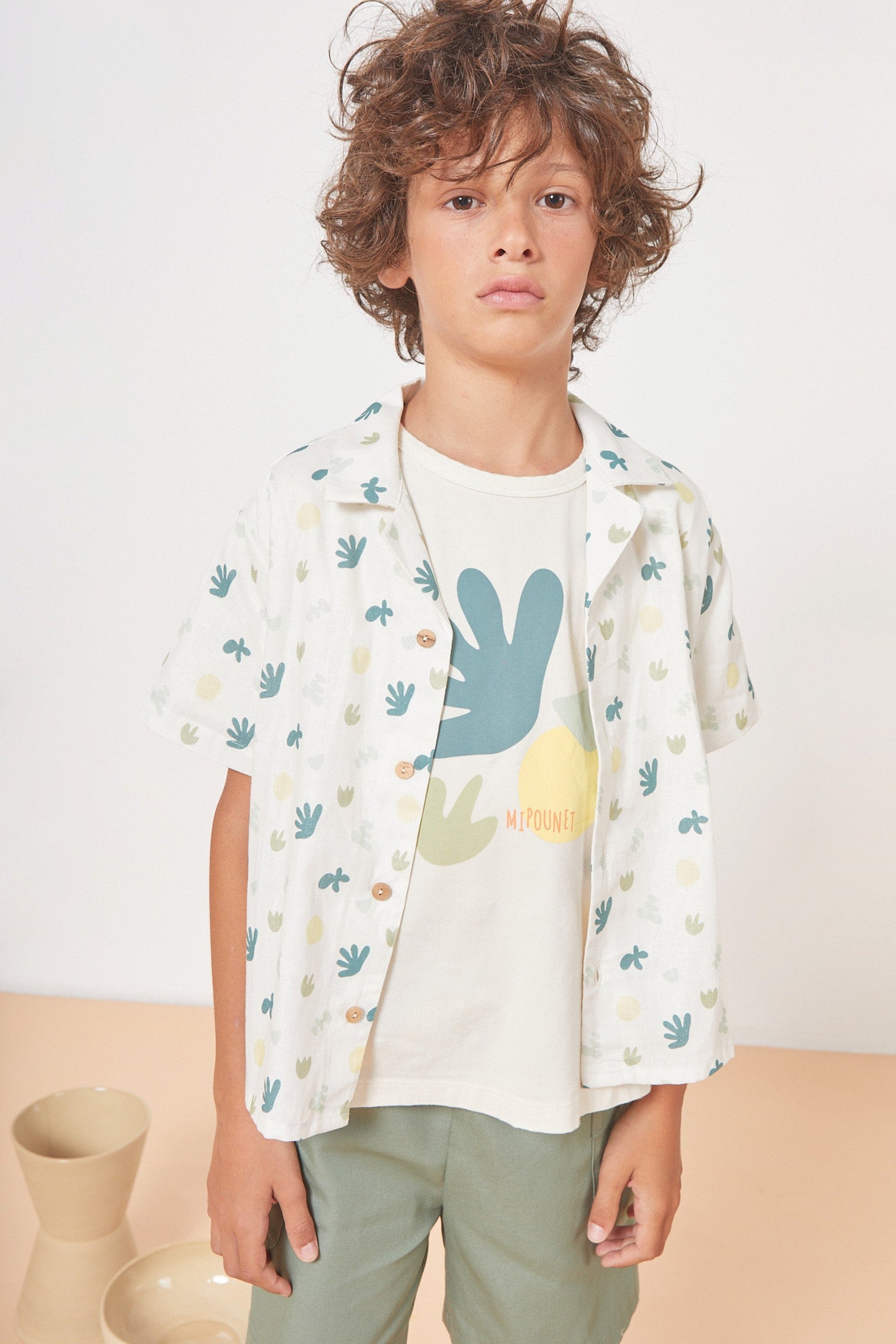 Leo Sarga Bermuda - Green - 2 Years