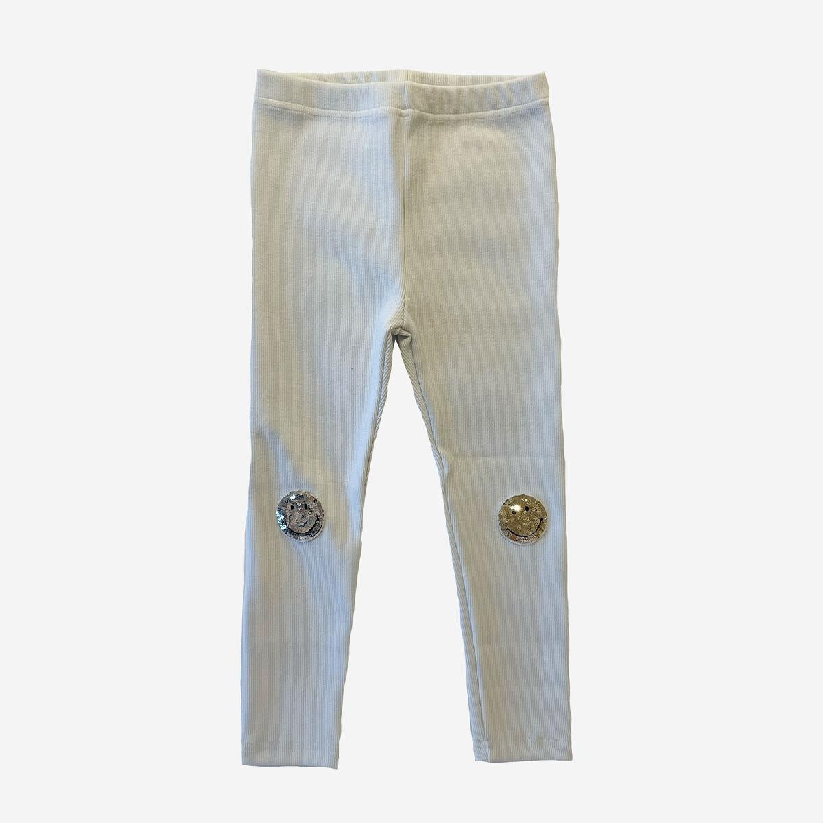Patched Legging - Light Blue - 6 Months