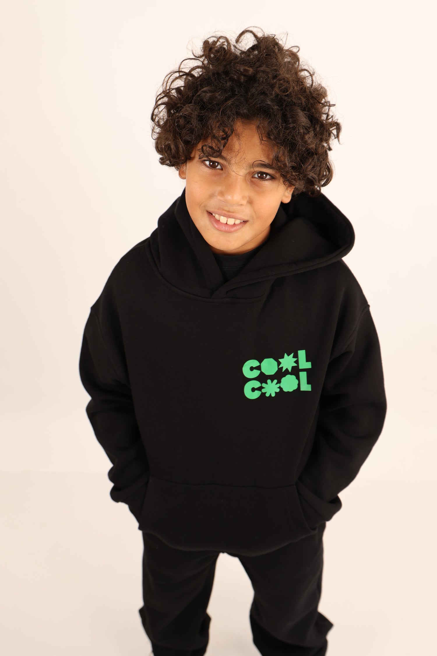 Cool Set - Hoodie And Jogger Set - Black