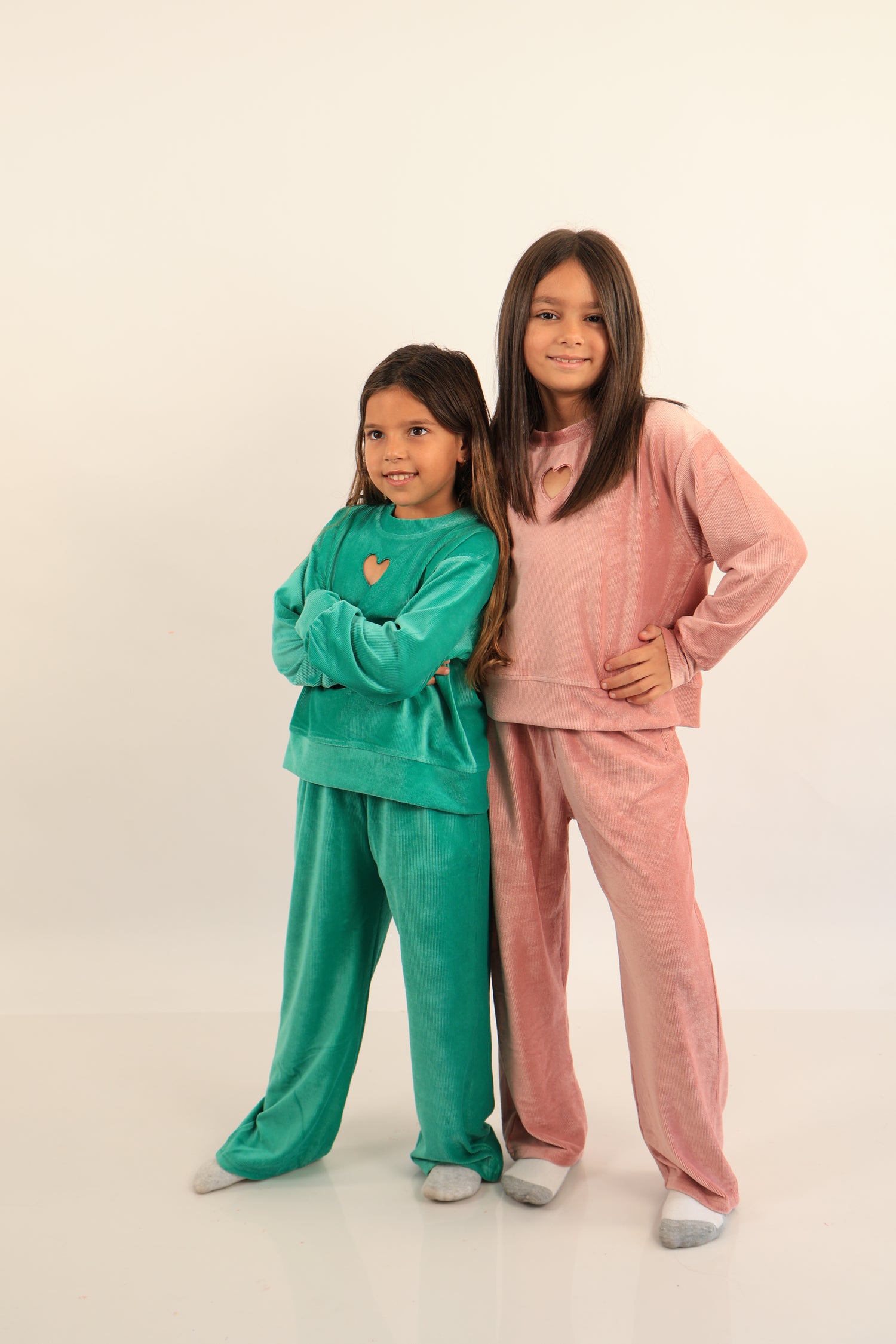 Velora Set - Knit Corduroy Top And Pants