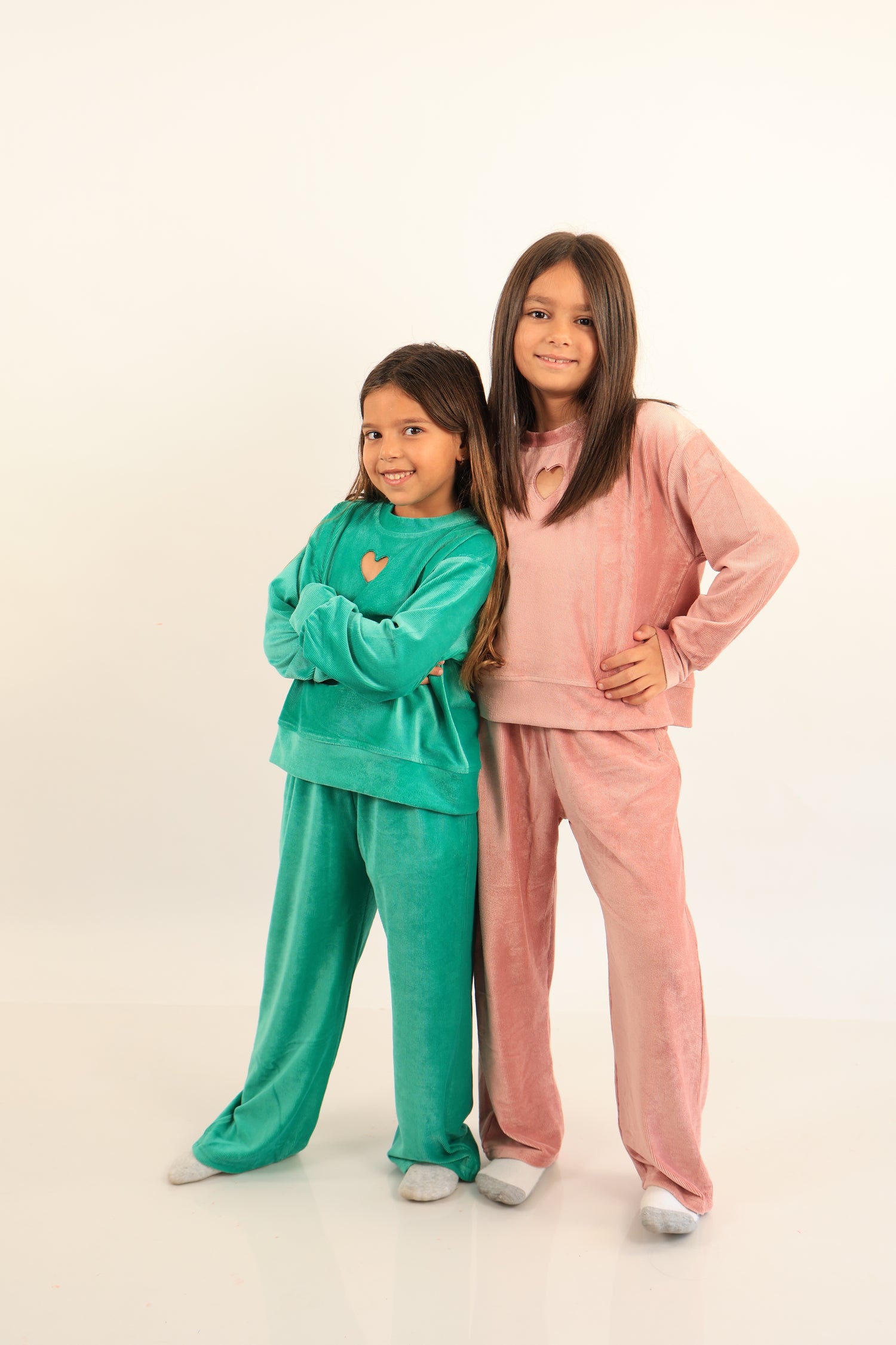 Velora Set - Knit Corduroy Top And Pants