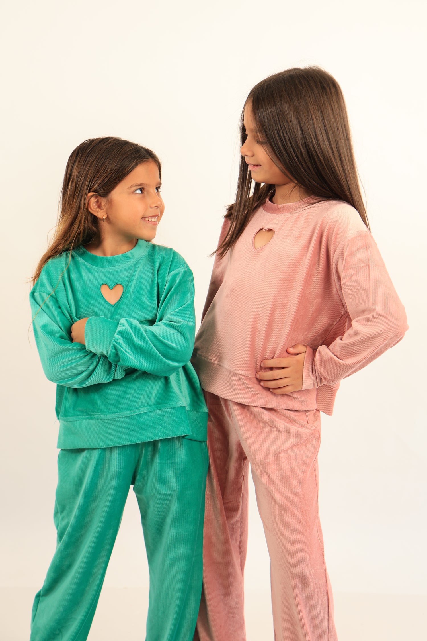 Velora Set - Knit Corduroy Top And Pants