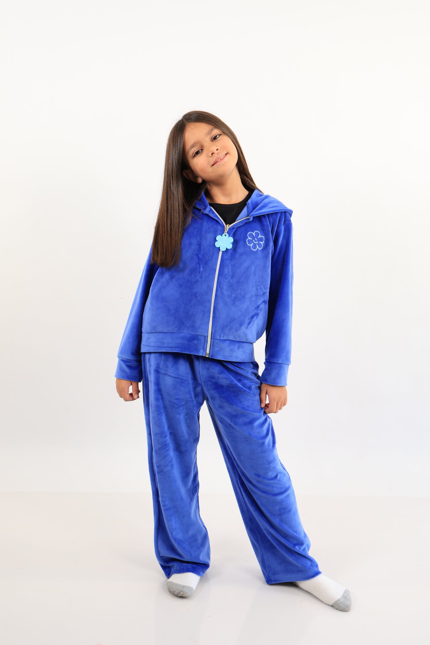 Daisy Set - Velvet Jacket And Pants