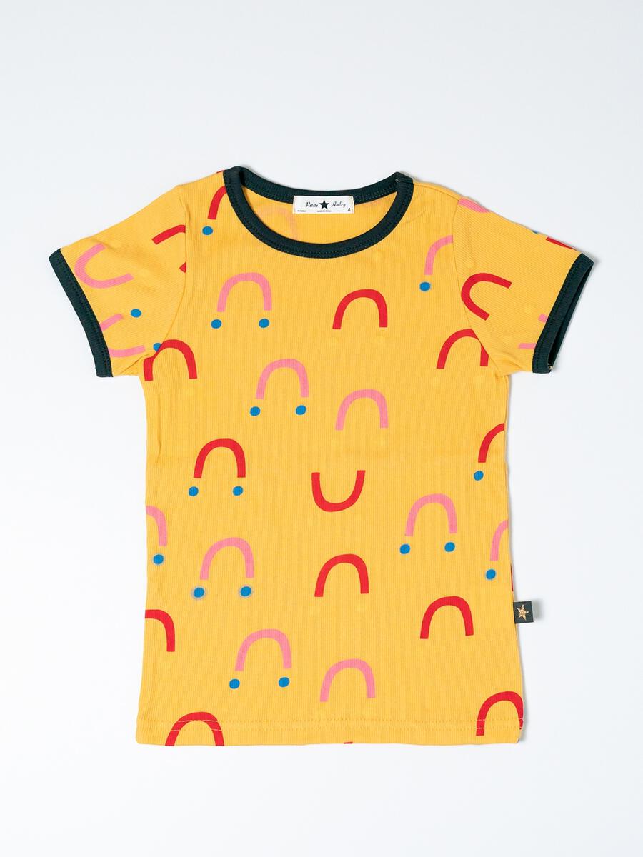 Smile T-shirt - Yellow - 1 Year