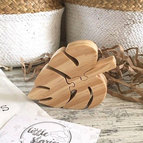 Wild & Wonderful Monstera Leaf Puzzle