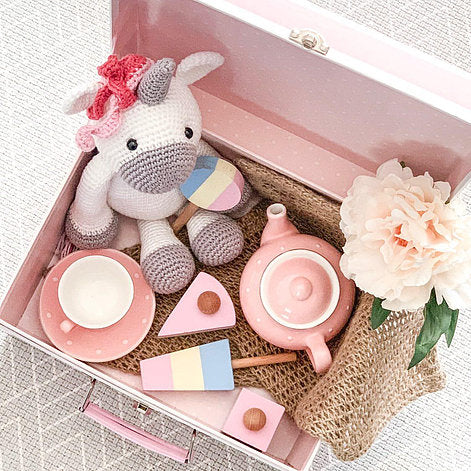 Perfect Pastel Sweet Treats Wooden Set