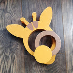 Wild & Wonderful Giraffe Puzzle Wooden Stacking Toy