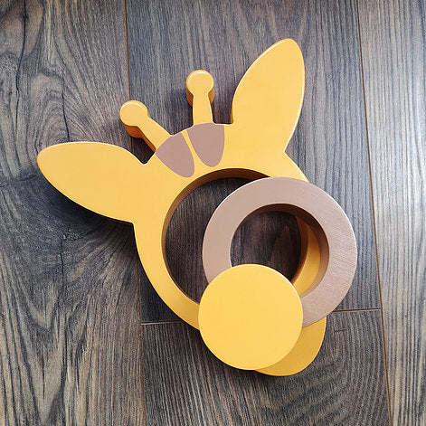 Wild & Wonderful Giraffe Puzzle Wooden Stacking Toy