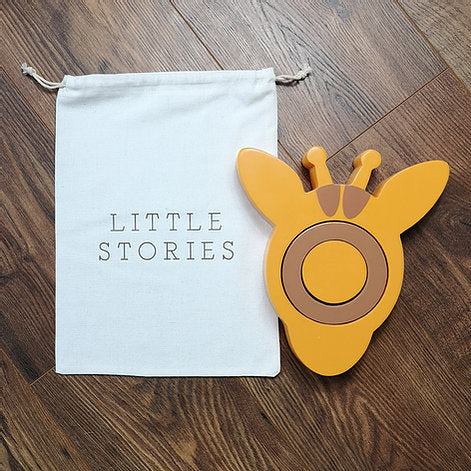 Wild & Wonderful Giraffe Puzzle Wooden Stacking Toy