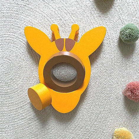 Wild & Wonderful Giraffe Puzzle Wooden Stacking Toy