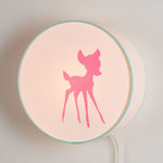 Table or Hanging Lamp: Pink Fawn