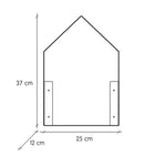 Tall House Shelf - White